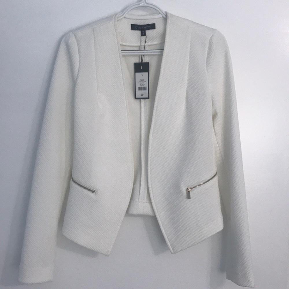 NWT White Dynamite Blazer